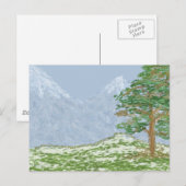 Berglandschap Briefkaart (Voorkant / Achterkant)