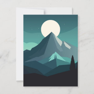Berglandschap Briefkaart