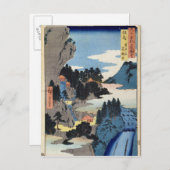 Berglandschap Briefkaart (Voorkant / Achterkant)