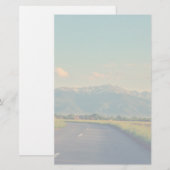 Berglandschap Briefpapier (Voorkant / Achterkant)