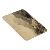 Berglandschap, c.1780 (grijs en bruin wasgoed) magneet (Rechterzijde)