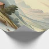 Berglandschap Cadeaupapier (Hoek)