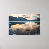 Berglandschap Canvas Afdruk (Voorkant)