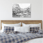 Berglandschap Canvas Afdruk (Insitu (Slaapkamer))