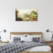 Berglandschap Canvas Afdruk (Insitu (Slaapkamer))