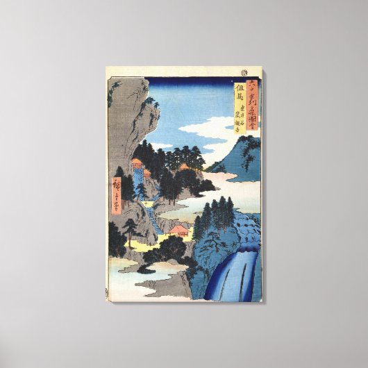 Berglandschap Canvas Afdruk (Voorkant)