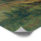 Berglandschap door Albert Bierstadt Poster (Hoek)