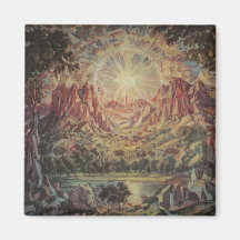 Berglandschap (door Konstantin Bogaevsky)