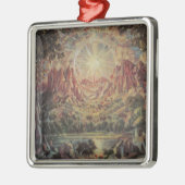 Berglandschap (door Konstantin Bogaevsky) Metalen Ornament (Links)