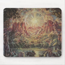 Berglandschap (door Konstantin Bogaevsky)