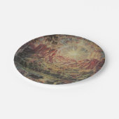 Berglandschap (door Konstantin Bogaevsky) Papieren Bordje (Gekanteld)