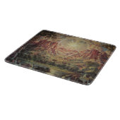 Berglandschap (door Konstantin Bogaevsky) Snijplank (Hoek)