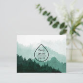 Berglandschap Essential Oil Class Invitation Briefkaart (Staand voorkant)