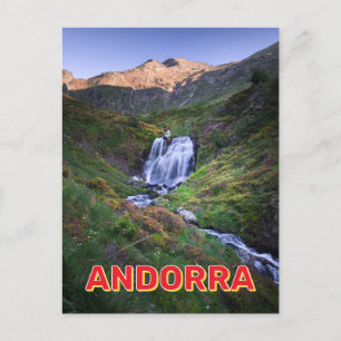 Berglandschap in Andorra Briefkaart