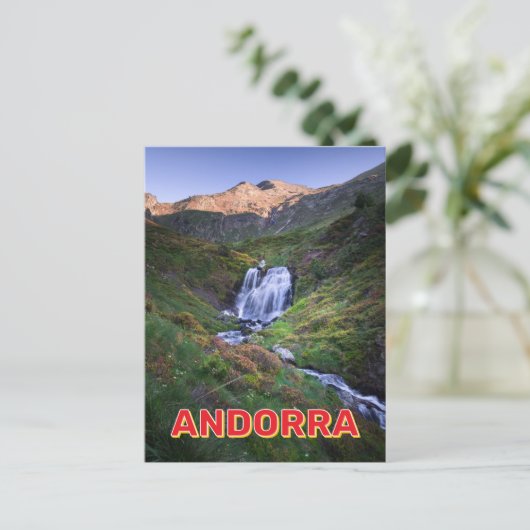 Berglandschap in Andorra Briefkaart (Staand voorkant)