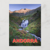 Berglandschap in Andorra Briefkaart (Voorkant)