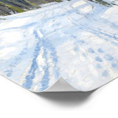 Berglandschap in de winter poster (Hoek)