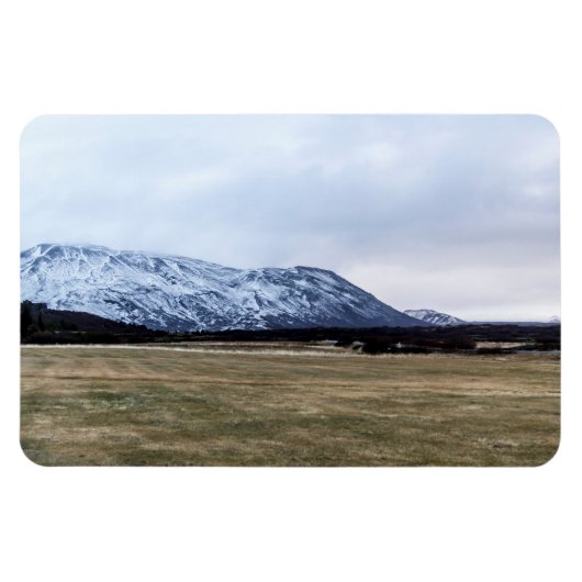 Berglandschap in IJsland Magneet (Horizontaal)