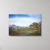 Berglandschap in Noorwegen canvas print (Voorkant)