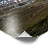 Berglandschap in Noorwegen, foto-afdruk Foto Afdruk (Hoek)