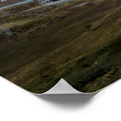 Berglandschap in Noorwegen poster (Hoek)