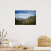 Berglandschap in Noorwegen poster (Keuken)