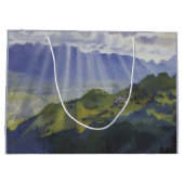 Berglandschap in Zwitserland (Serebriakova) Groot Cadeauzakje (Achterkant)