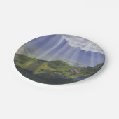 Berglandschap in Zwitserland (Serebriakova) Papieren Bordje (Gekanteld)