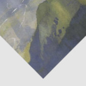 Berglandschap in Zwitserland (Serebriakova) Tissuepapier (Detail)