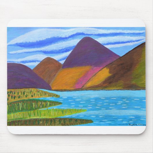 Berglandschap .JPG Muismat (Voorkant)