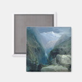 Berglandschap Magneet (Voorkant / Achterkant)