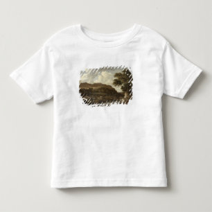 Berglandschap met een torent kinder shirts