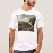Berglandschap met een torent t-shirt (Voorkant)