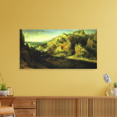 Berglandschap met een verrassingsaanval, c.1585 canvas afdruk (Insitu (Woonkamer))