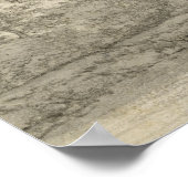 Berglandschap met een wandelaar poster (Hoek)