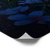 Berglandschap met meerreflecties poster (Hoek)