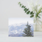Berglandschap met pine | BRIEFKAART (Staand voorkant)
