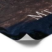 Berglandschap Mount Bromo Indonesia Reizen Poster (Hoek)