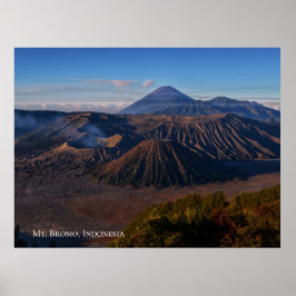 Berglandschap Mount Bromo Indonesië Reizen Poster