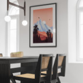 Berglandschap Muurkunst Canvas Afdruk