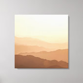 Berglandschap Muurkunst – Serene Natuur Canvas Afdruk (Voorkant)