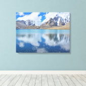 Berglandschap Natuur Canvas Afdruk (Insitu (Houten vloer))