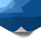 Berglandschap Panorama Poster (Hoek)