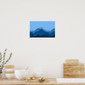 Berglandschap Panorama Poster (Keuken)