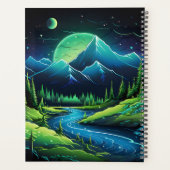 Berglandschap Planner (Achterkant)