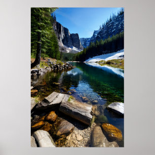 Berglandschap Poster