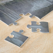 Berglandschap: prachtige wateraarde legpuzzel (Zijkant)