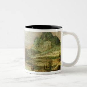 Berglandschap Tweekleurige Koffiemok