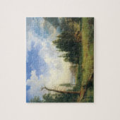 Berglandschap van Albert Bierstadt Legpuzzel (Verticaal)