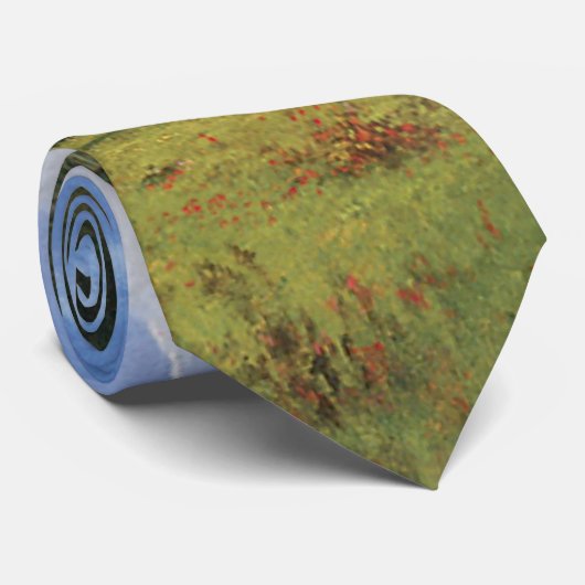 Berglandschap van Albert Bierstadt Stropdas (Opgerold)